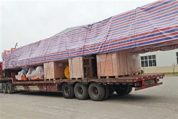 Macara pod cu două grinzi de 75-tone a fost trimisă la Dammam, Arabia Saudită